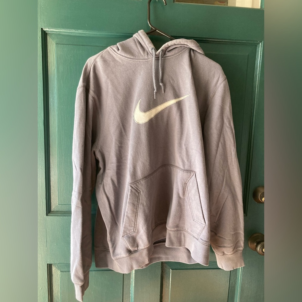 Grey Nike Pullover Hoodie XL